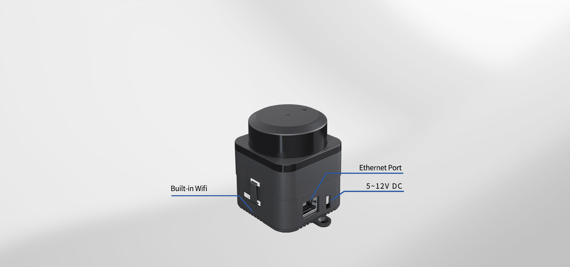 Built-in WIFI, Ethernet port, Easy communication